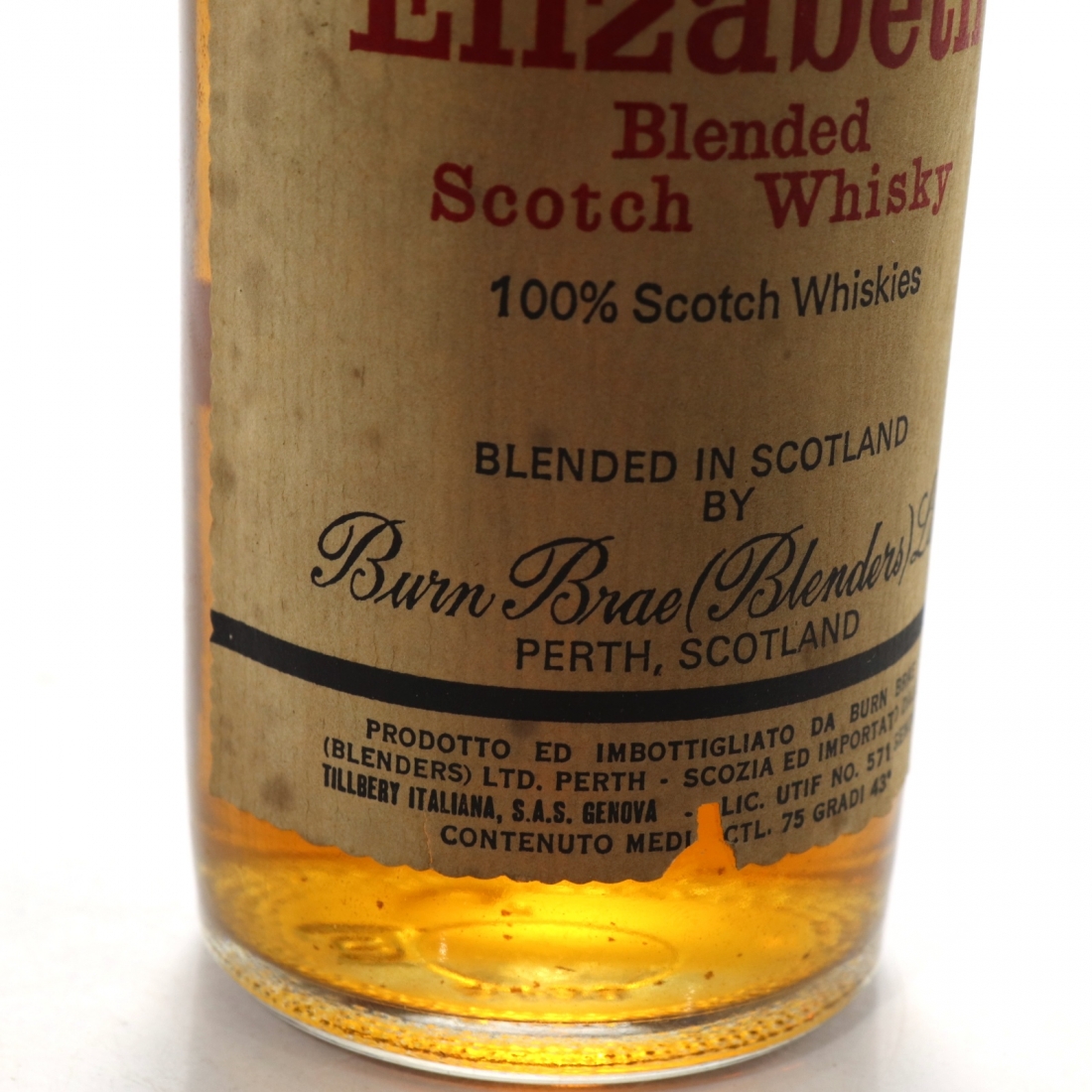 Queen Elizabeth Scotch Whisky circa 1960s/1970s Whisky Auctioneer