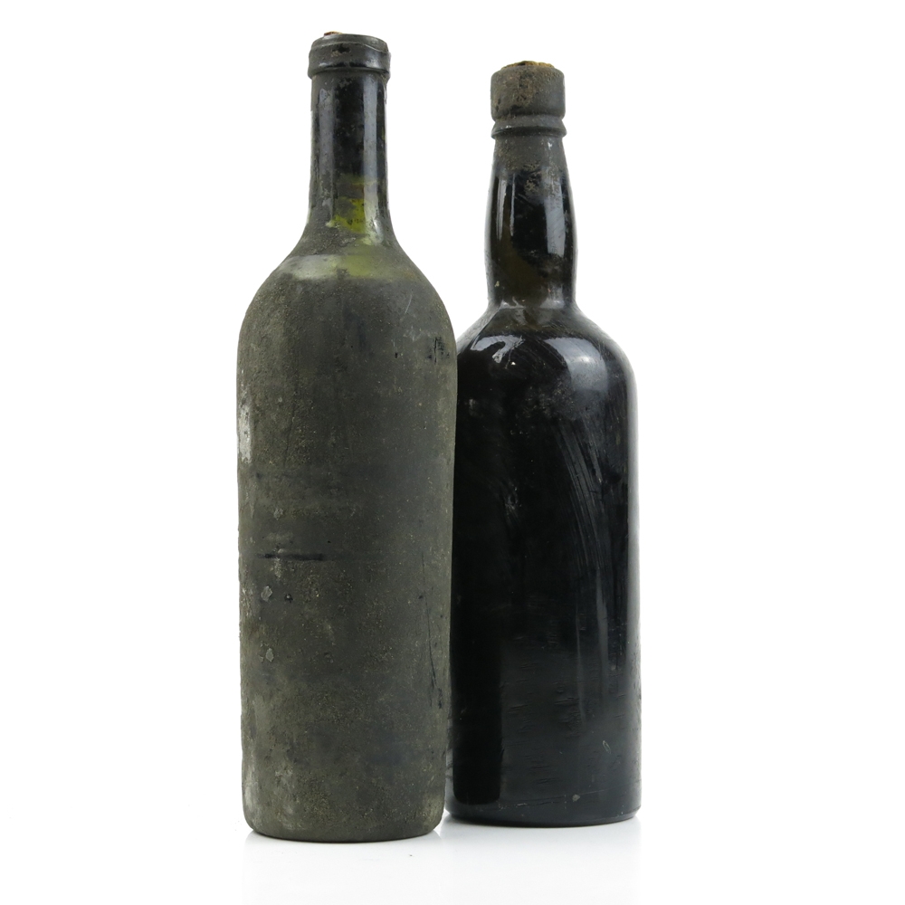 Dundee Supply Company Vintage Port Circa 1900 x 2 Whisky Auctioneer