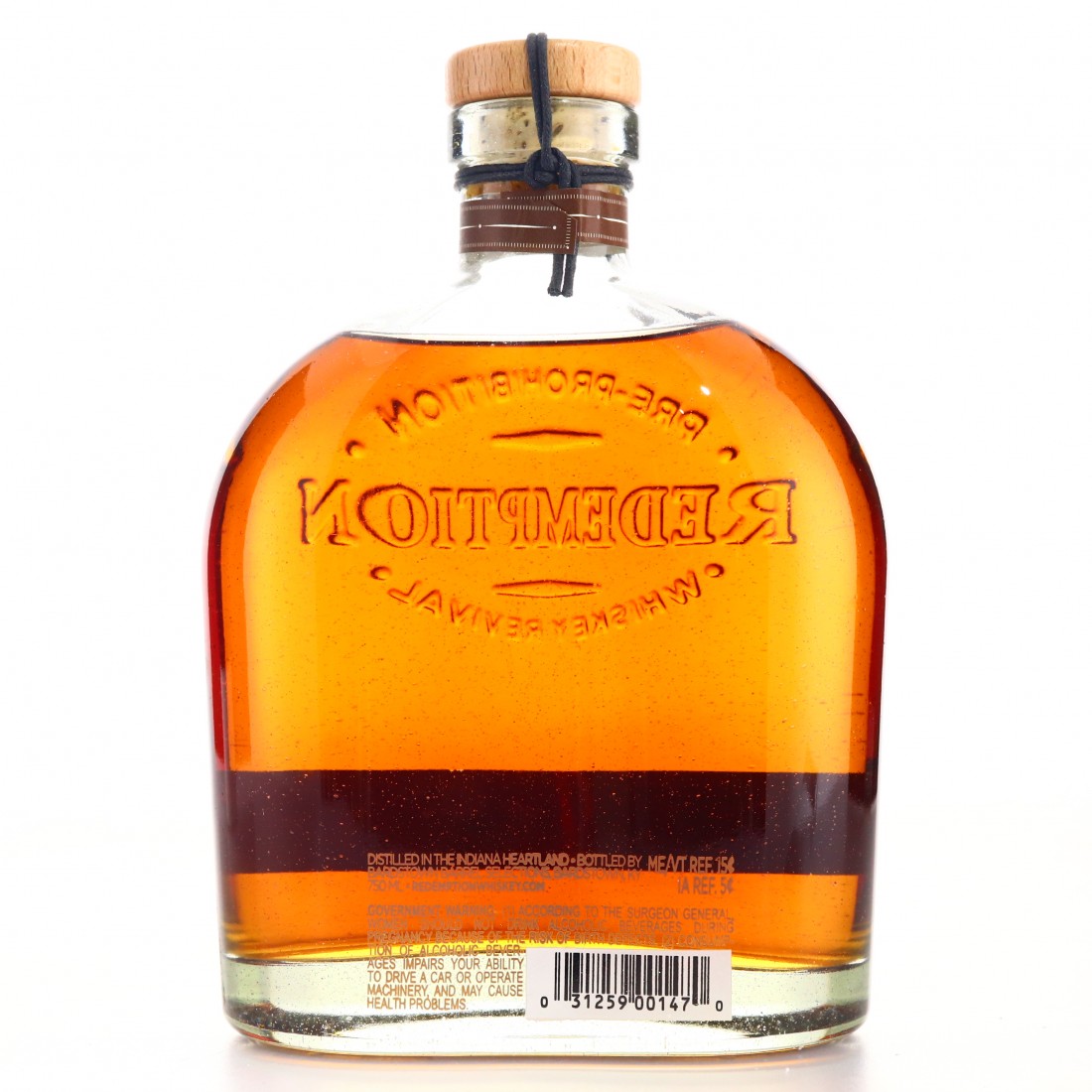 Redemption 9 Year Old Straight Bourbon Batch 2 Whisky Auctioneer