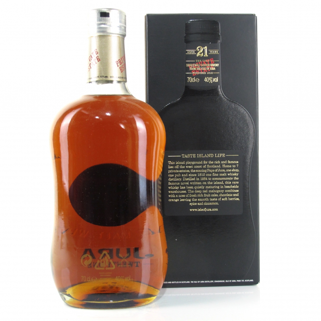 Jura 21 Year Old Whisky Auctioneer