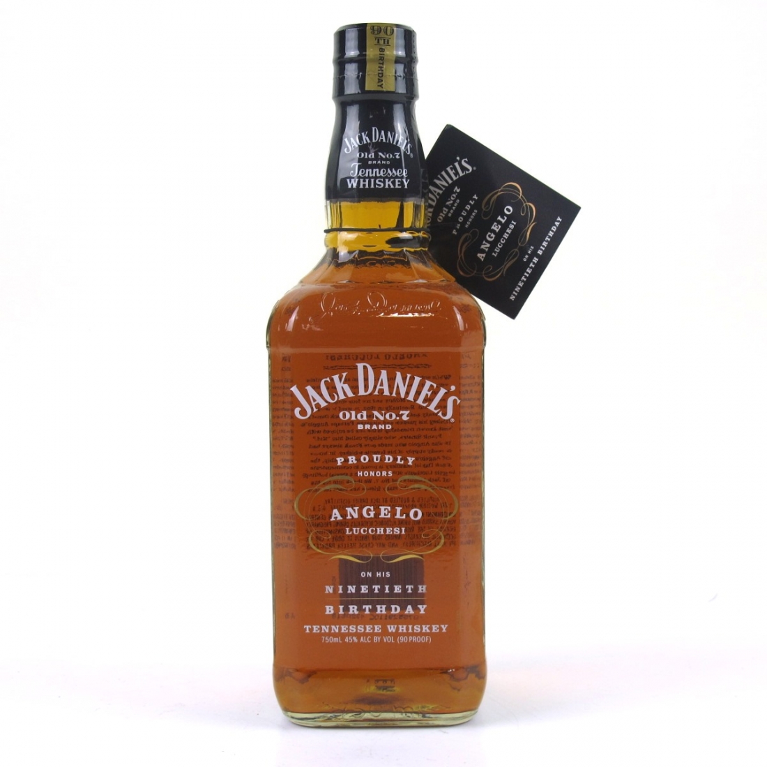 Jack Daniel's Angelo Lucchesi 90th Birthday Whisky Auctioneer