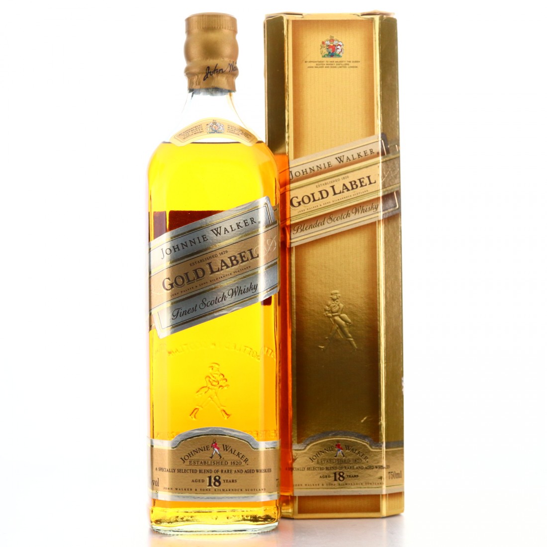 Johnnie Walker Gold Label 18 Year Old 75cl Whisky Auctioneer