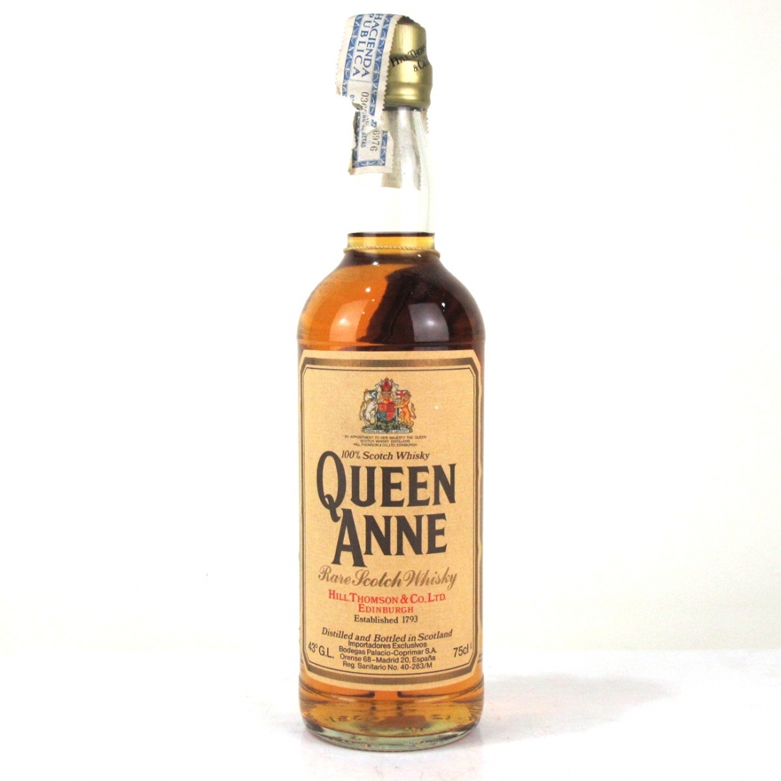 Queen Anne Rare Scotch 1980s Whisky Auctioneer