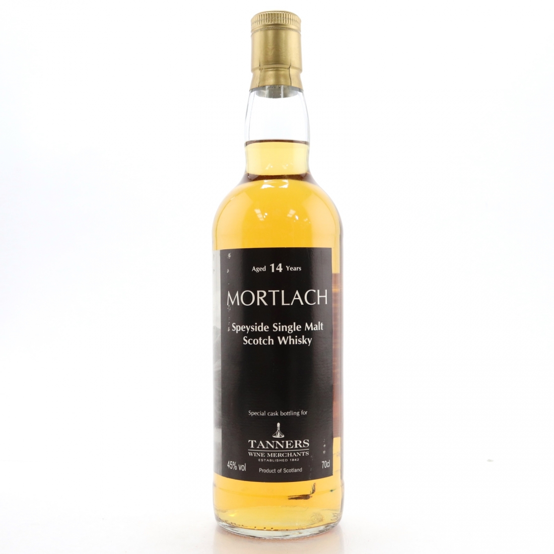 Mortlach 14 Year Old / Tanners Wine Merchants Whisky Auctioneer
