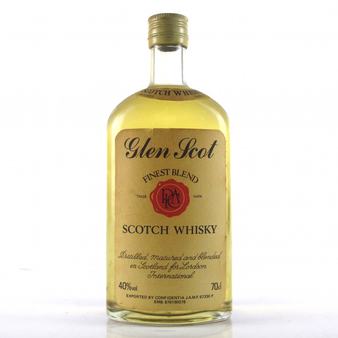 Glen Scot Scotch Whisky Whisky Auctioneer