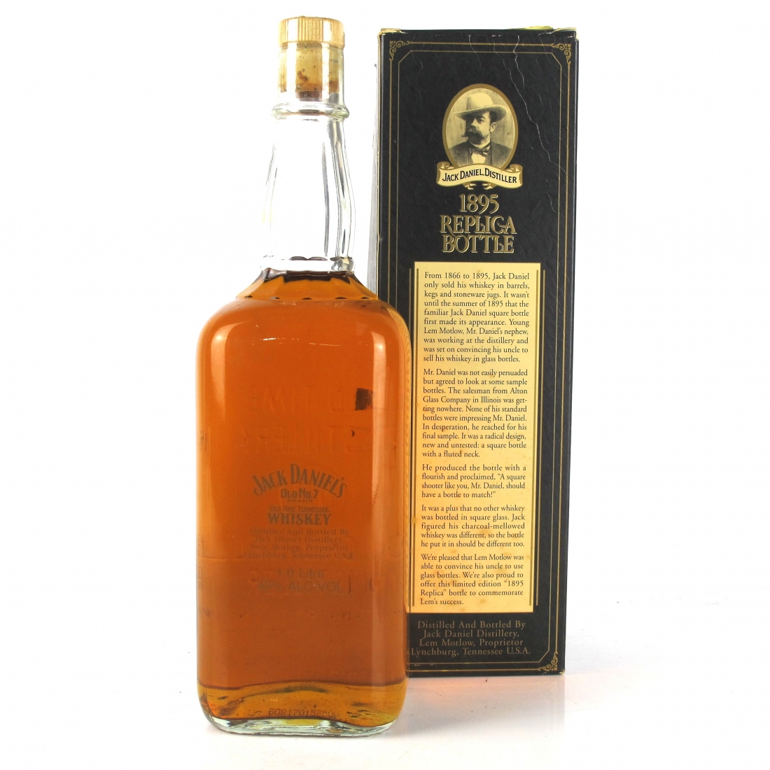 Jack Daniel's Old No.7 Replica 1895 / 1 Litre Whisky Auctioneer