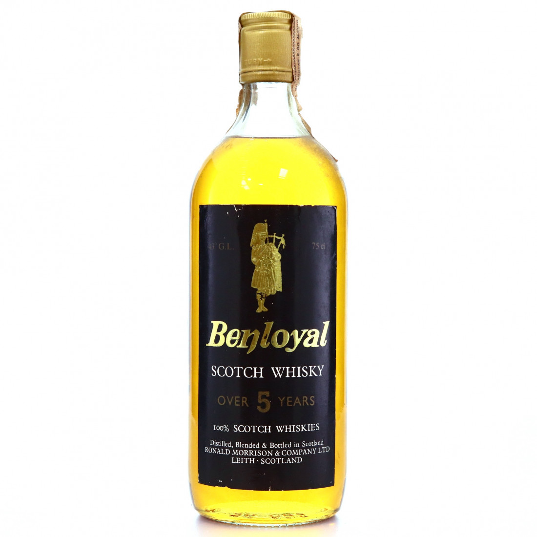 Ben Loyal 5 Year Old Blended Scotch Whisky 1970s Whisky Auctioneer