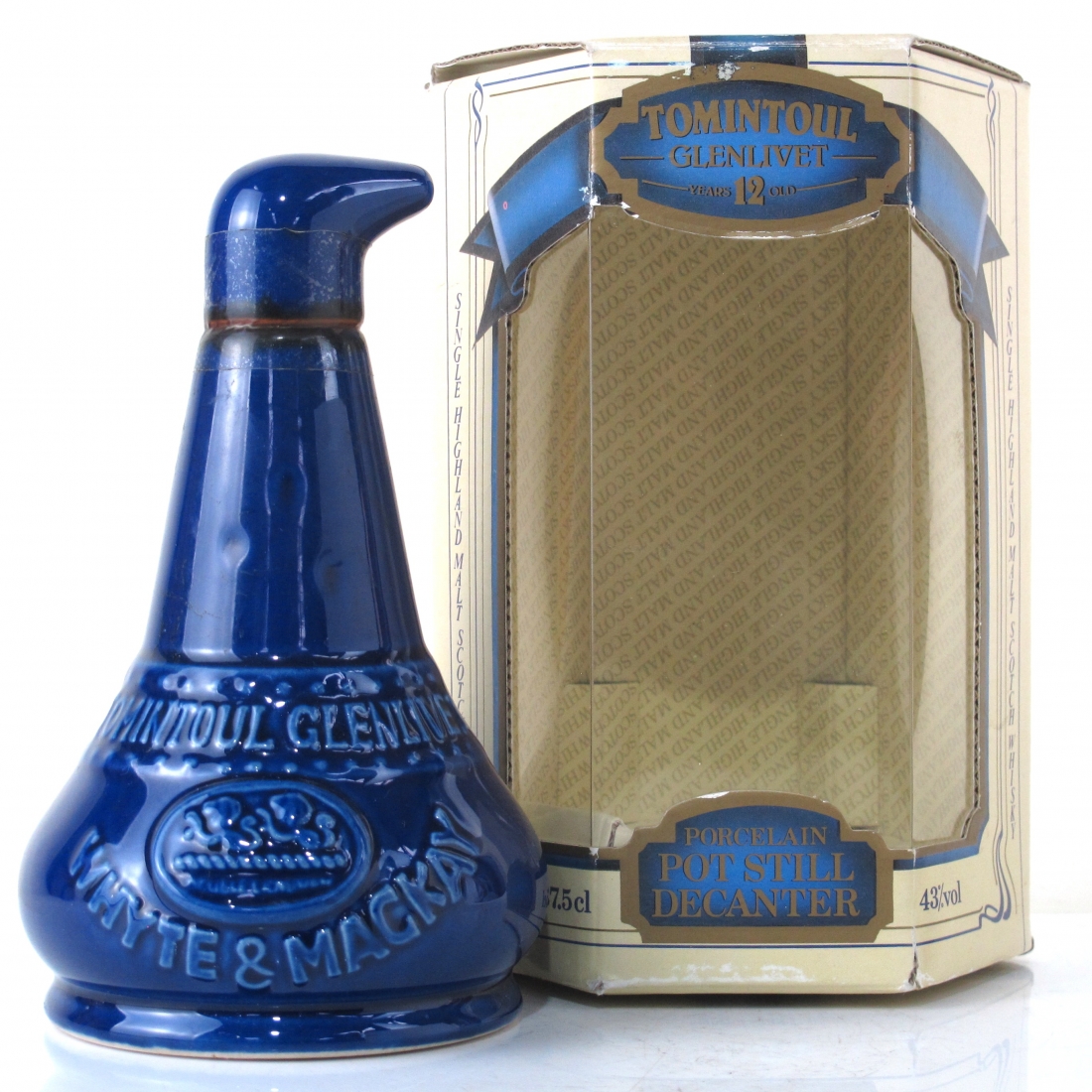 Tomintoul 12 Year Old Decanter 37.5cl Whisky Auctioneer