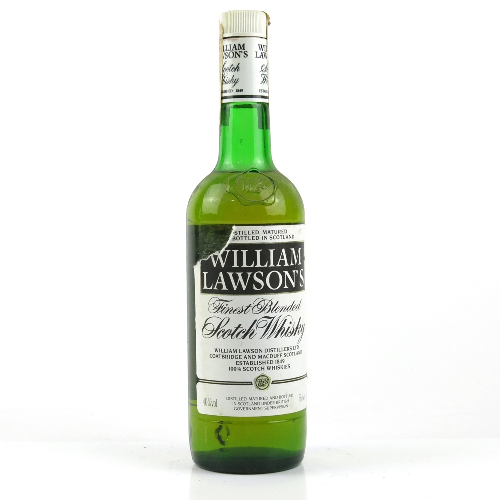 William Lawson's Finest Scotch Whisky 1980s Whisky Auctioneer