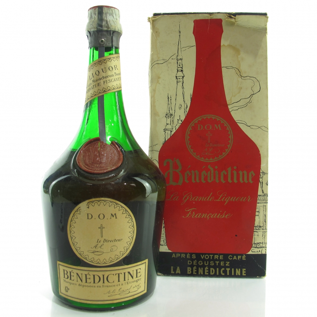 Benedictine D.O.M Liqueur 1960s Whisky Auctioneer