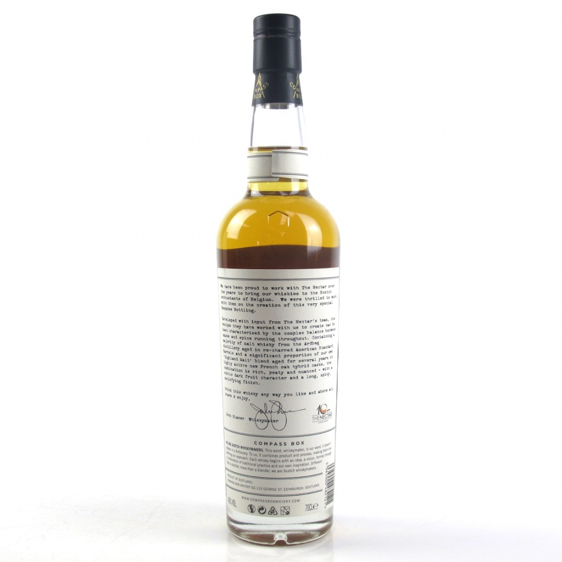 Compass Box The Nectar 10th Anniversary Whisky Auctioneer