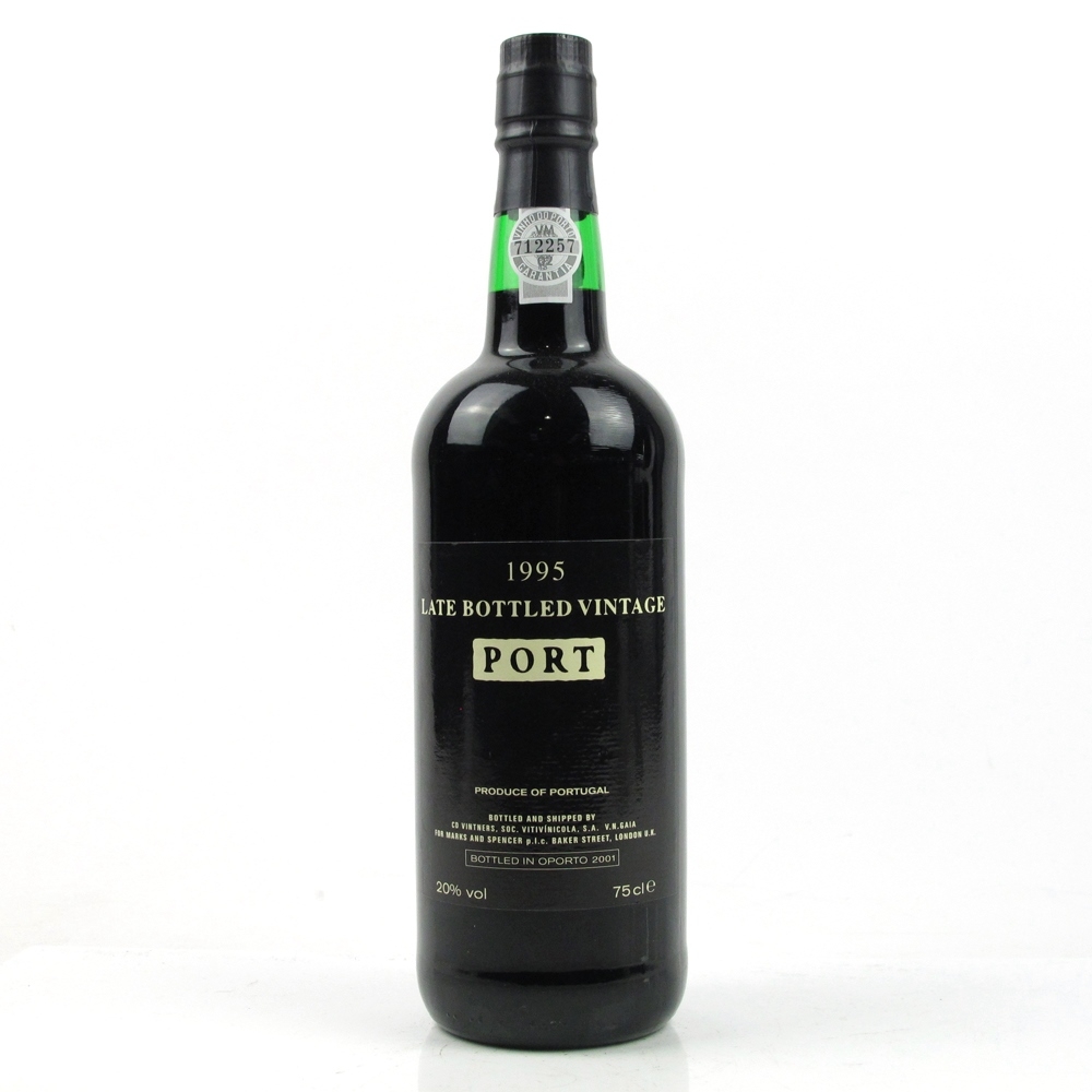 Marks & Spencer 1995 Late Bottled Vintage Port Whisky Auctioneer