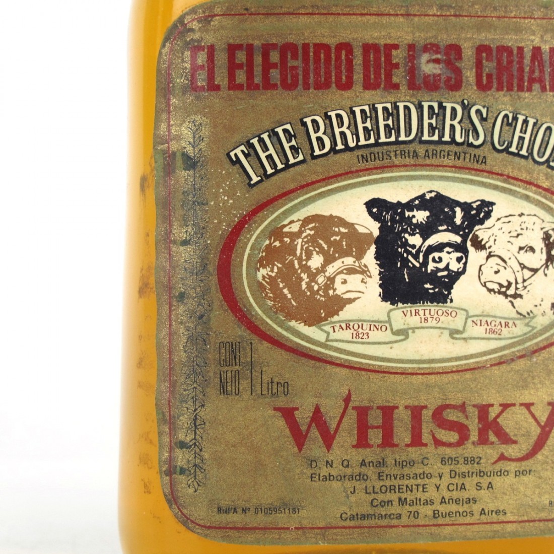 The Breeder's Choice Whisky 1 Litre Whisky Auctioneer