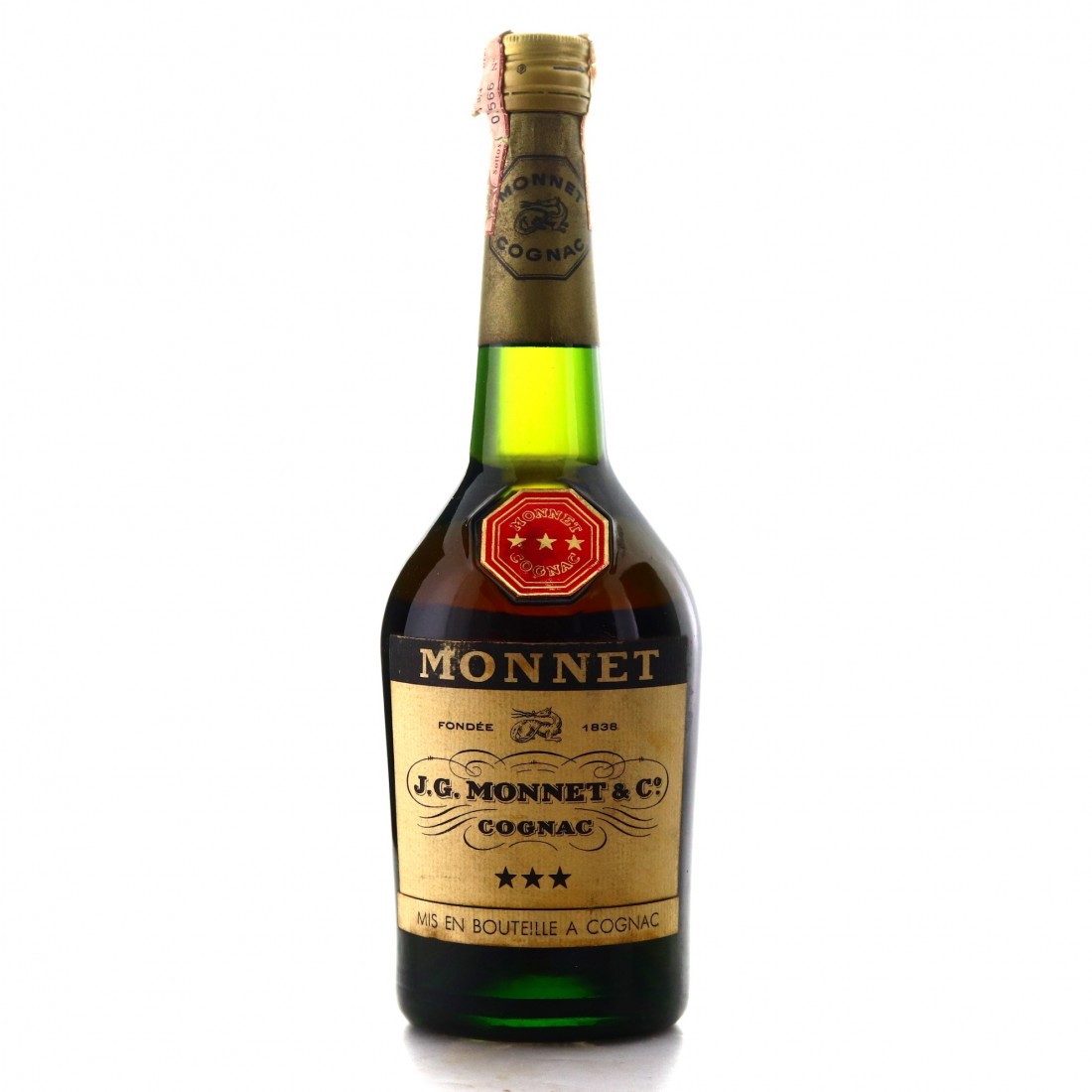 Monnet 3 Star Cognac circa 1960s | Whisky Auctioneer