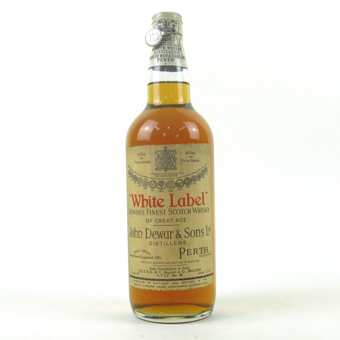 Dewar's White Label Circa 1952 Whisky Auctioneer
