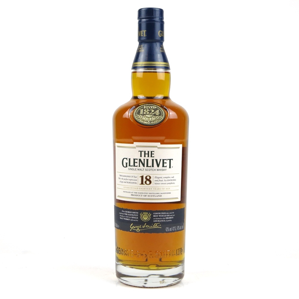 Glenlivet 18 Year Old Whisky Auctioneer