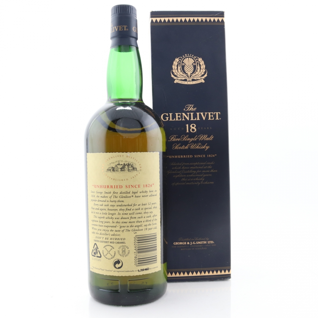 Glenlivet 18 Year Old 1 Litre Whisky Auctioneer