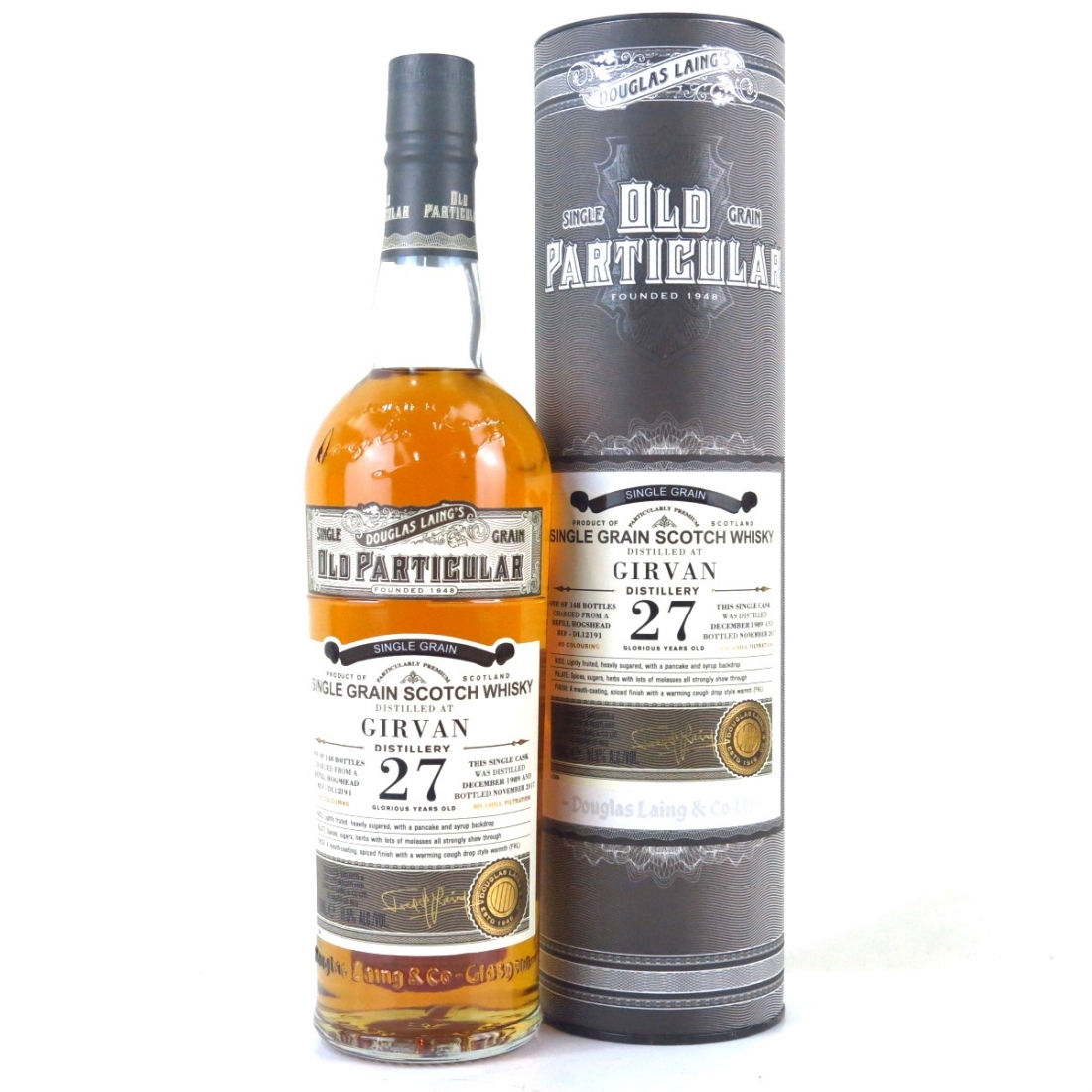 Girvan 1989 Douglas Laing 27 Year Old Whisky Auctioneer