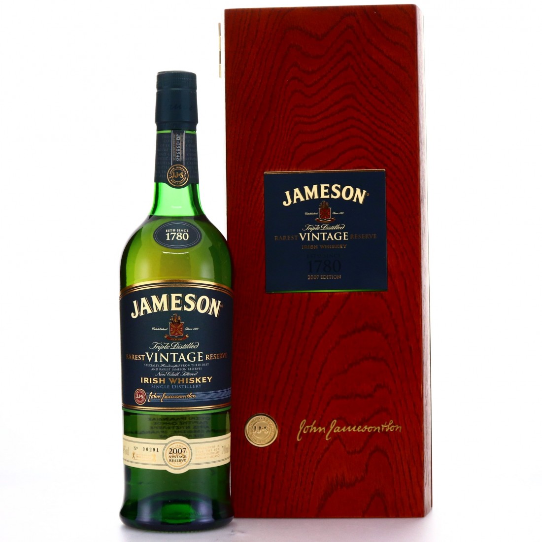 Jameson Rarest Vintage Reserve 2007 Edition Whisky Auctioneer