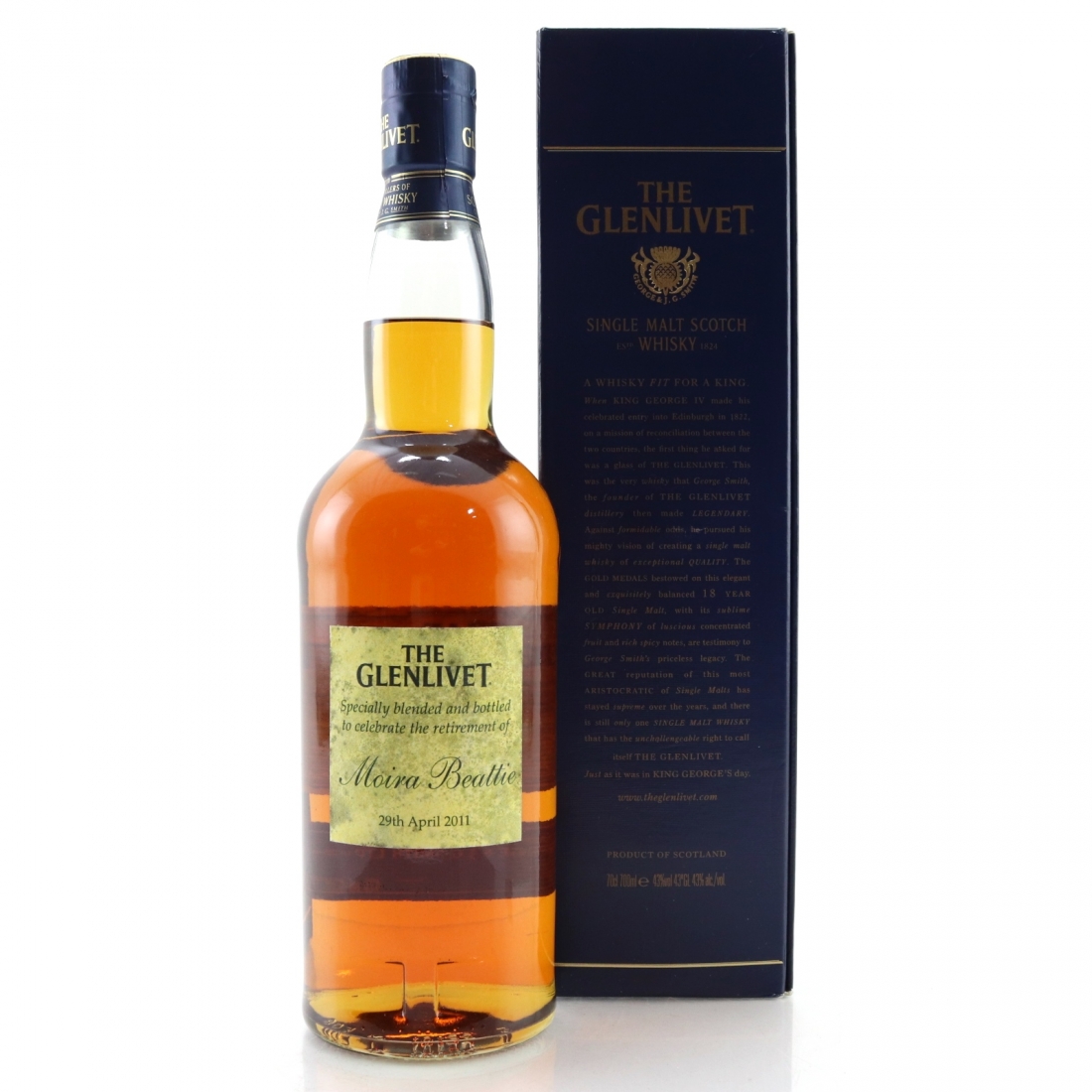 Glenlivet 18 Year Old Whisky Auctioneer