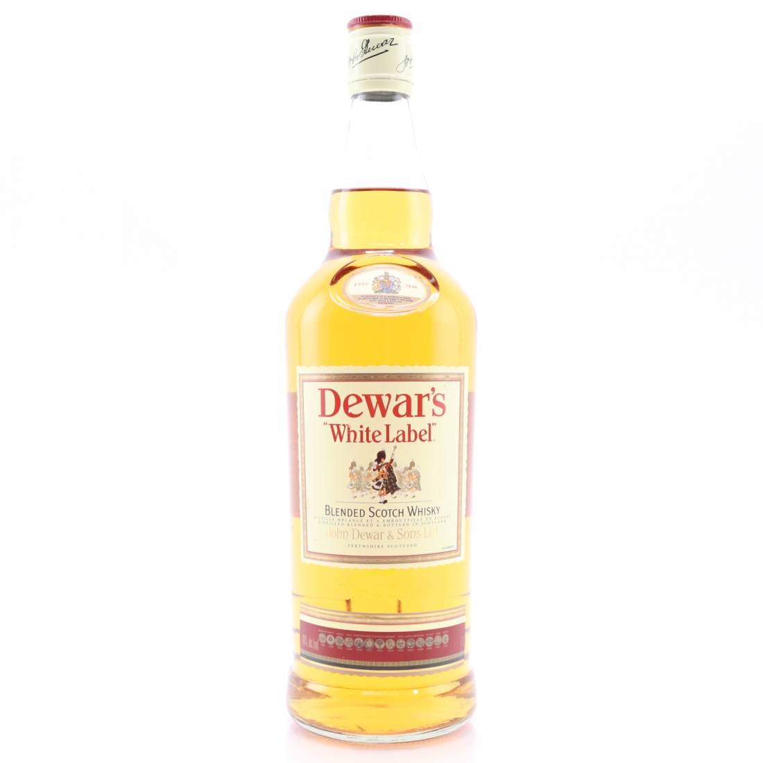 Dewar's White Label 1 Litre Whisky Auctioneer