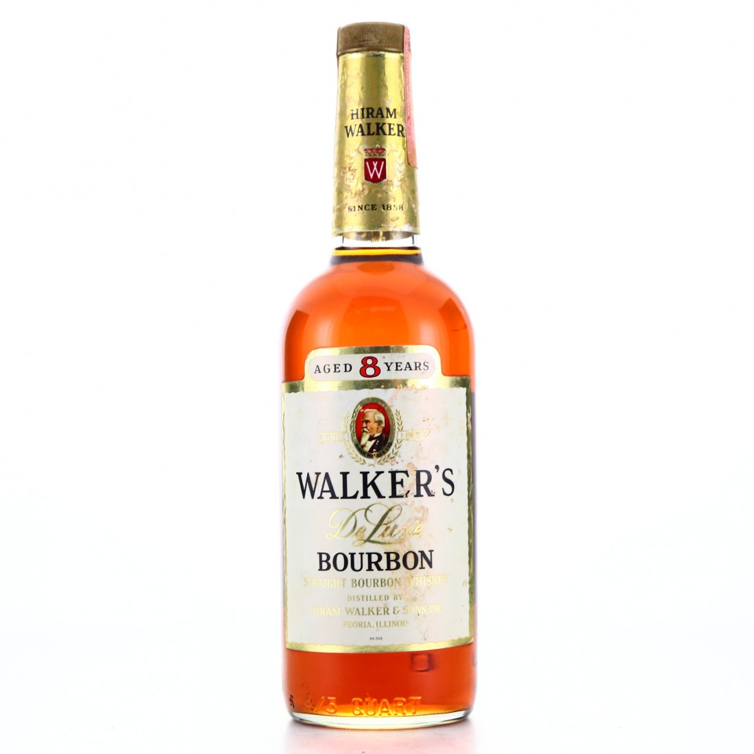 Walker's 8 Year Old De Luxe Bourbon 1970 Whisky Auctioneer