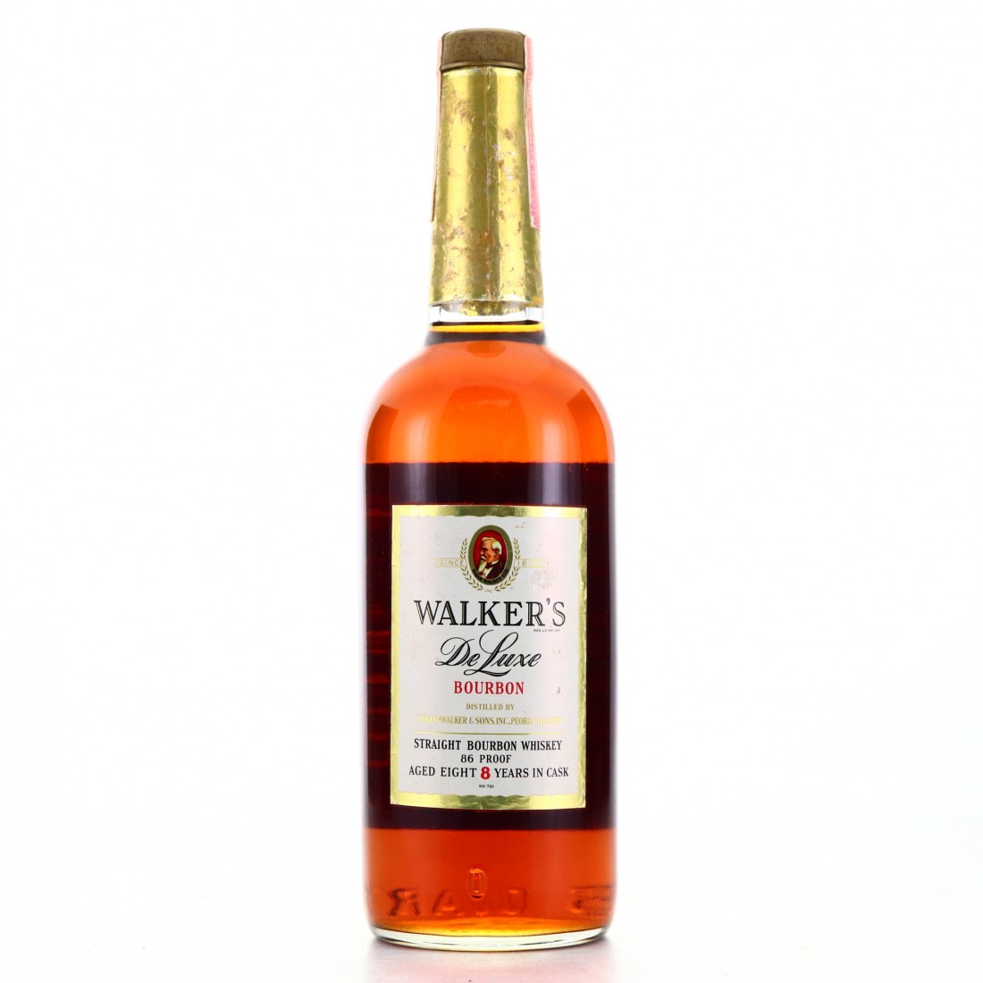 Walker's 8 Year Old De Luxe Bourbon 1970 Whisky Auctioneer
