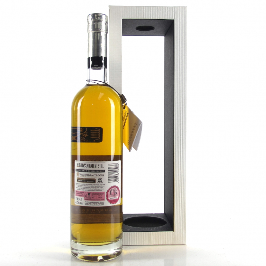Girvan 25 Year Old Patent Still / Launch Edition Whisky Auctioneer