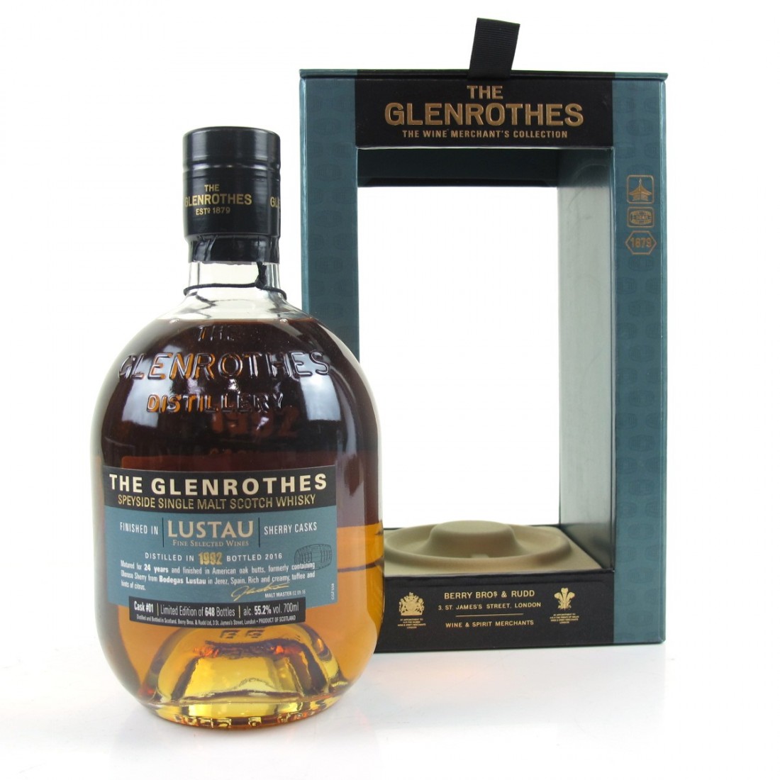 Glenrothes 1992 Lustau Oloroso Cask Finish 24 Year Old / Wine Merchant