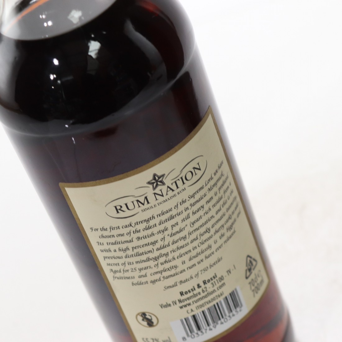 Jamaica 1991 Rum Nation 25 Year Old Cask Strength Whisky Auctioneer