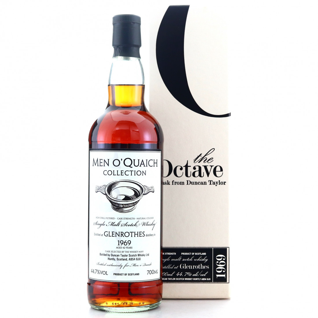 Glenrothes 1969 Men o' Quaich 42 Year Old Whisky Auctioneer