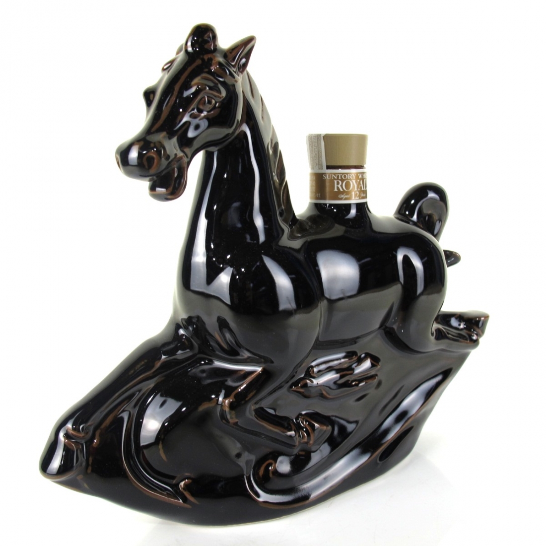 Suntory whisky royal 12 year old 60cl year of the horse decanter