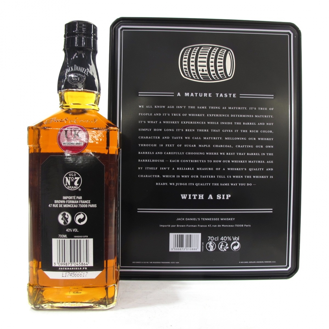 Jack Daniel's No.7 Gift Pack / Including Two Tumblers Whisky Auctioneer