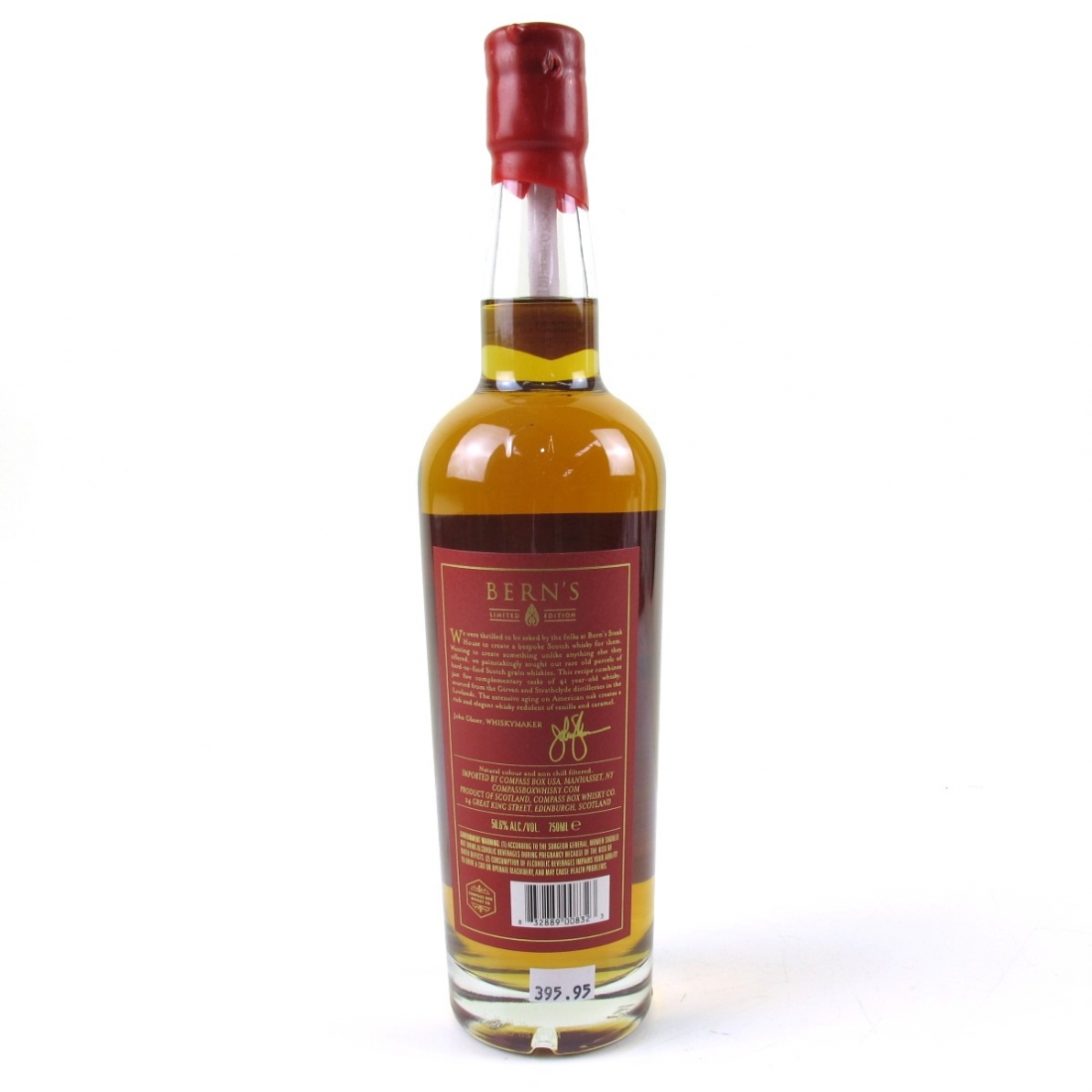 Compass Box Bern's 41 Year Old Blended Grain 75cl / US Import Whisky Auctioneer