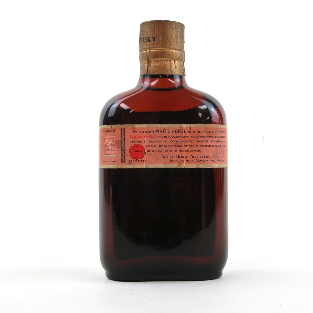 White Horse Blend 1960 Quarter Bottle Whisky Auctioneer