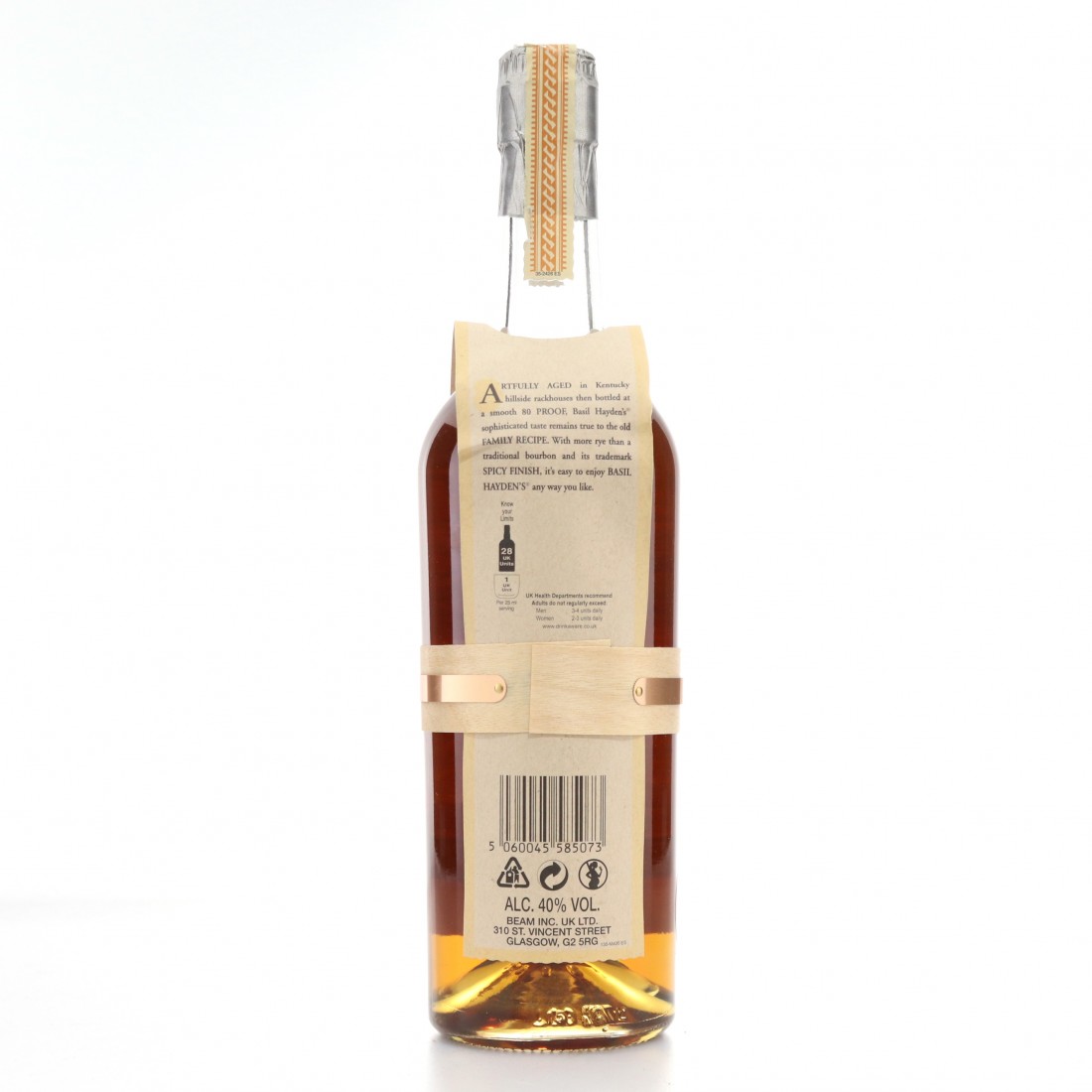 Basil Hayden's Kentucky Straight Bourbon Whisky Auctioneer