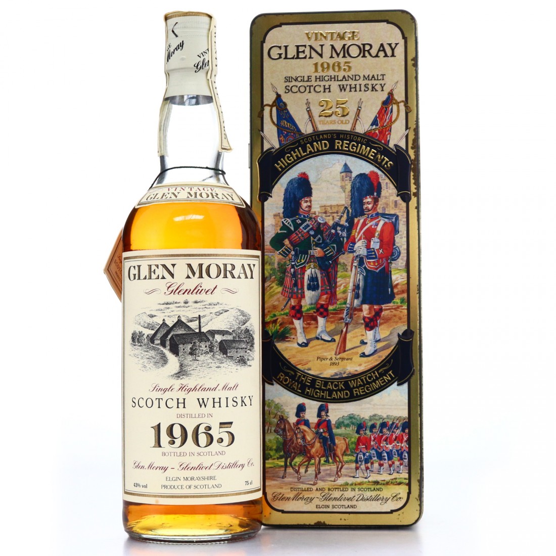 最上の品質な GLEN MORAY 1965 - ウイスキー