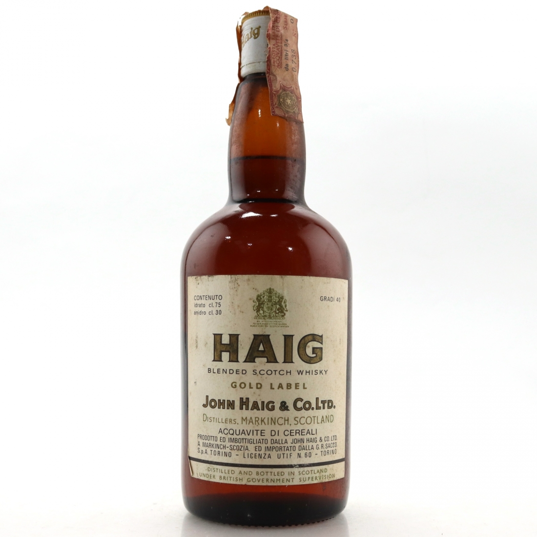 Haig Gold Label 1970s Whisky Auctioneer