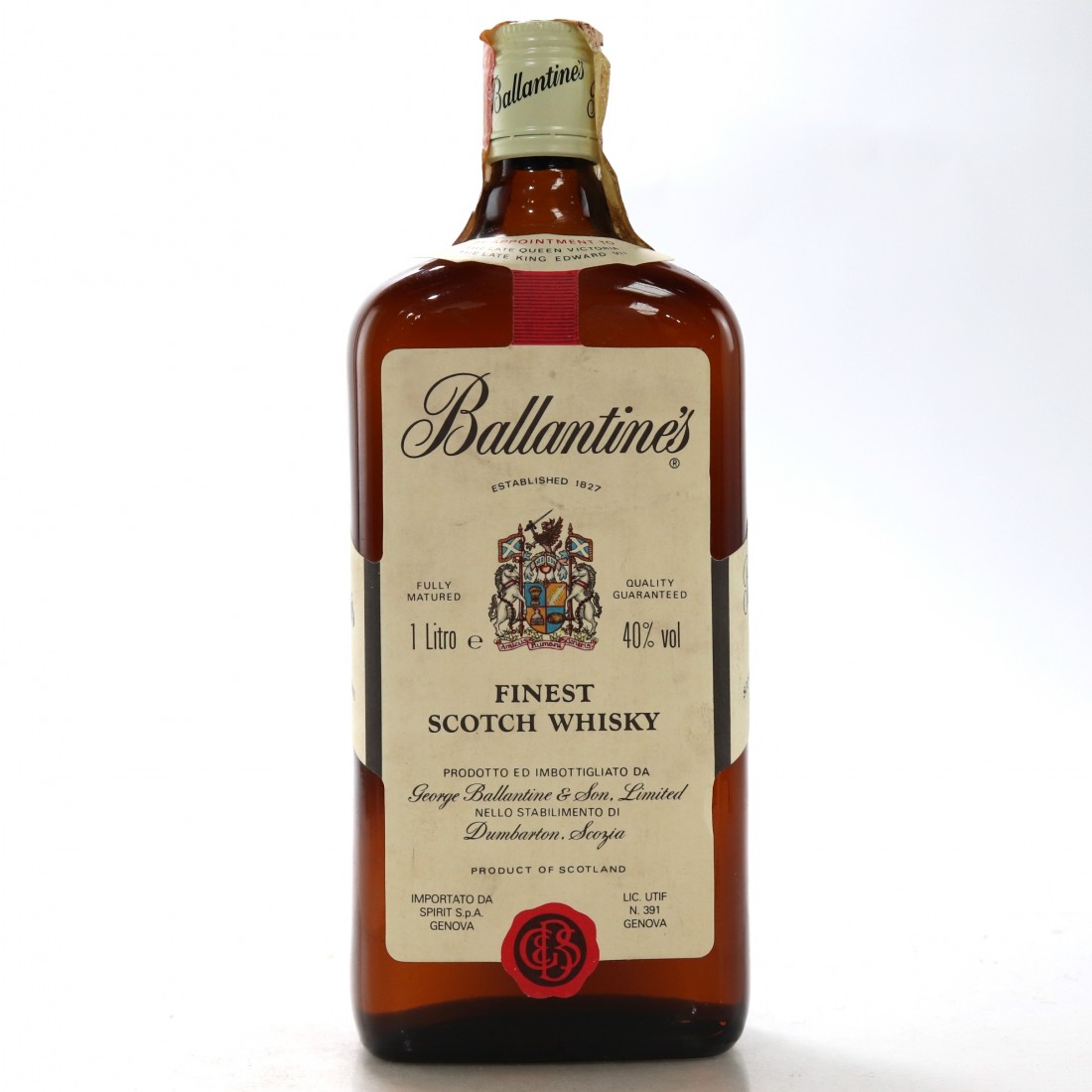 Ballantine's Finest Scotch Whisky 1 Litre Whisky Auctioneer