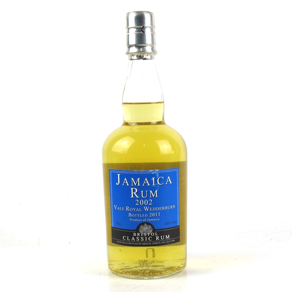 Long Pond 2002 Vale Royal Wedderburn Jamaican Rum Whisky Auctioneer