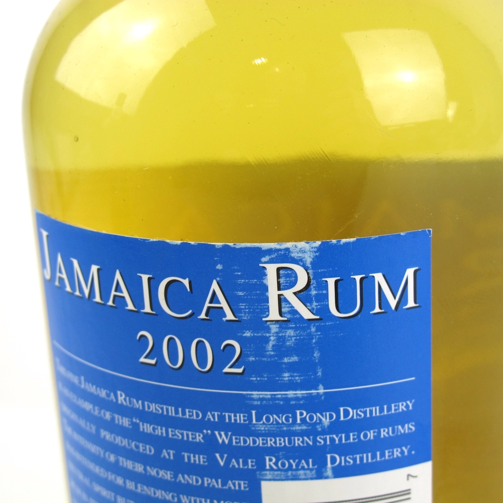 Long Pond 2002 Vale Royal Wedderburn Jamaican Rum Whisky Auctioneer