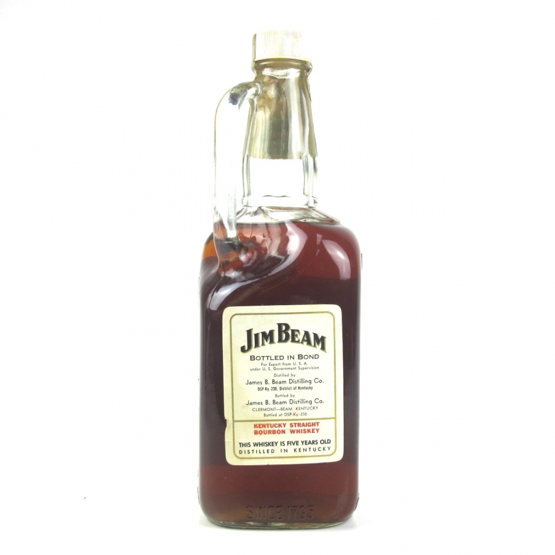 Jim Beam 5 Year Old Half Gallon Circa 1976 Whisky Auctioneer