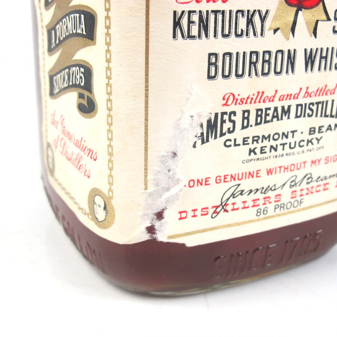 Jim Beam 5 Year Old Half Gallon Circa 1976 Whisky Auctioneer