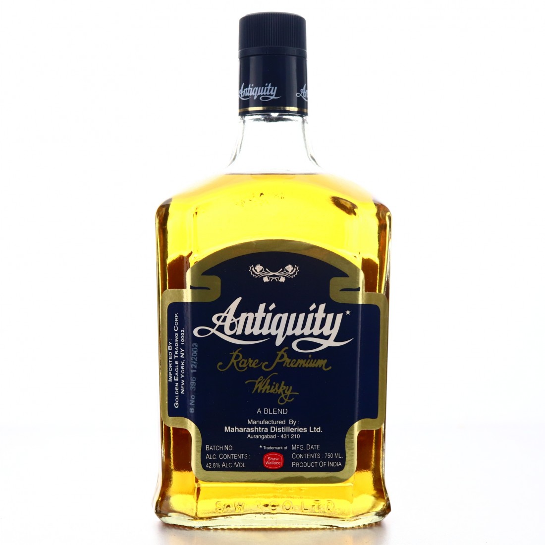 Antiquity Rare Premium Whisky 75cl / US Import Whisky Auctioneer