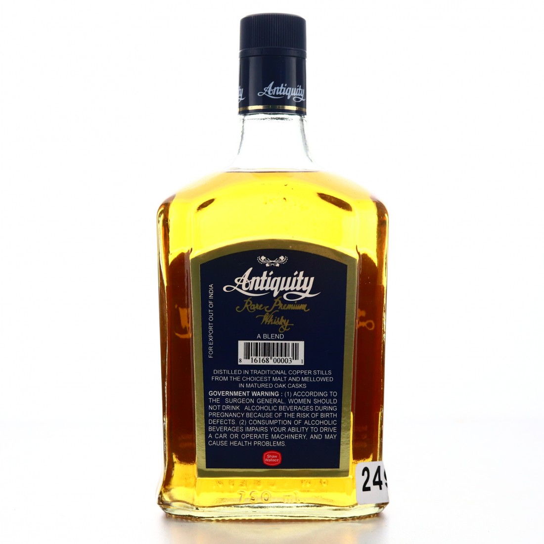 Antiquity Rare Premium Whisky 75cl / US Import Whisky Auctioneer