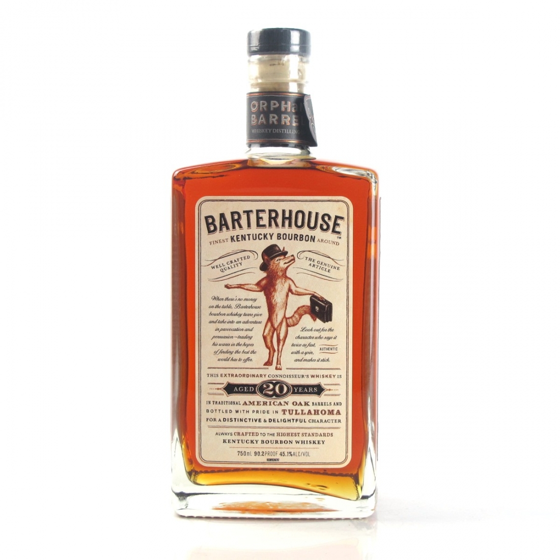Orphan Barrel Barterhouse 20 Year Old Bourbon 75cl Whisky Auctioneer