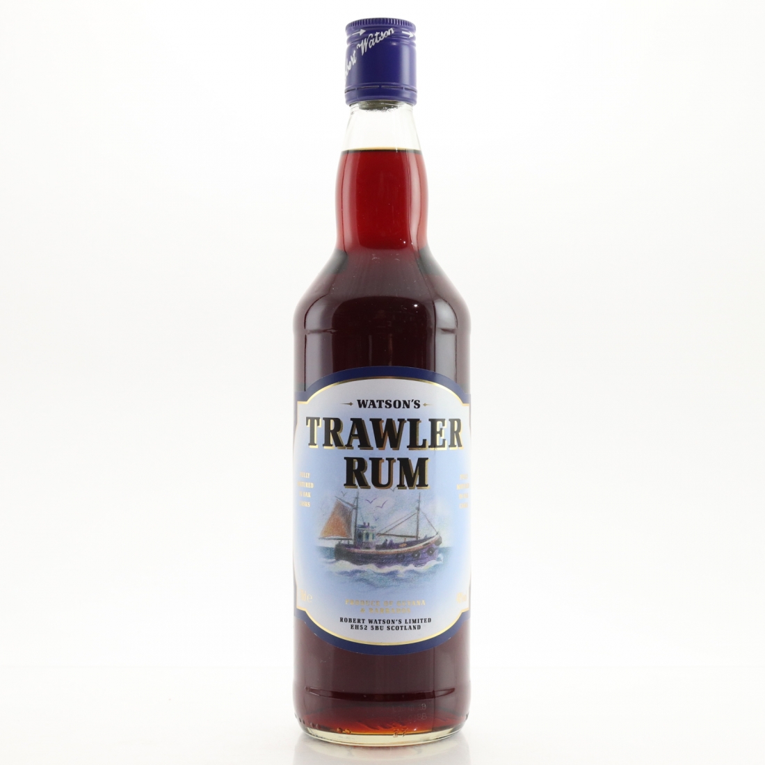 Watson's Trawler Rum Whisky Auctioneer