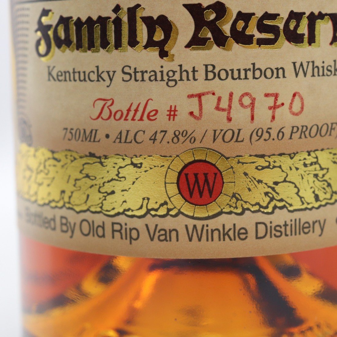 Pappy Van Winkle 23 Year Old Family Reserve Whisky Auctioneer
