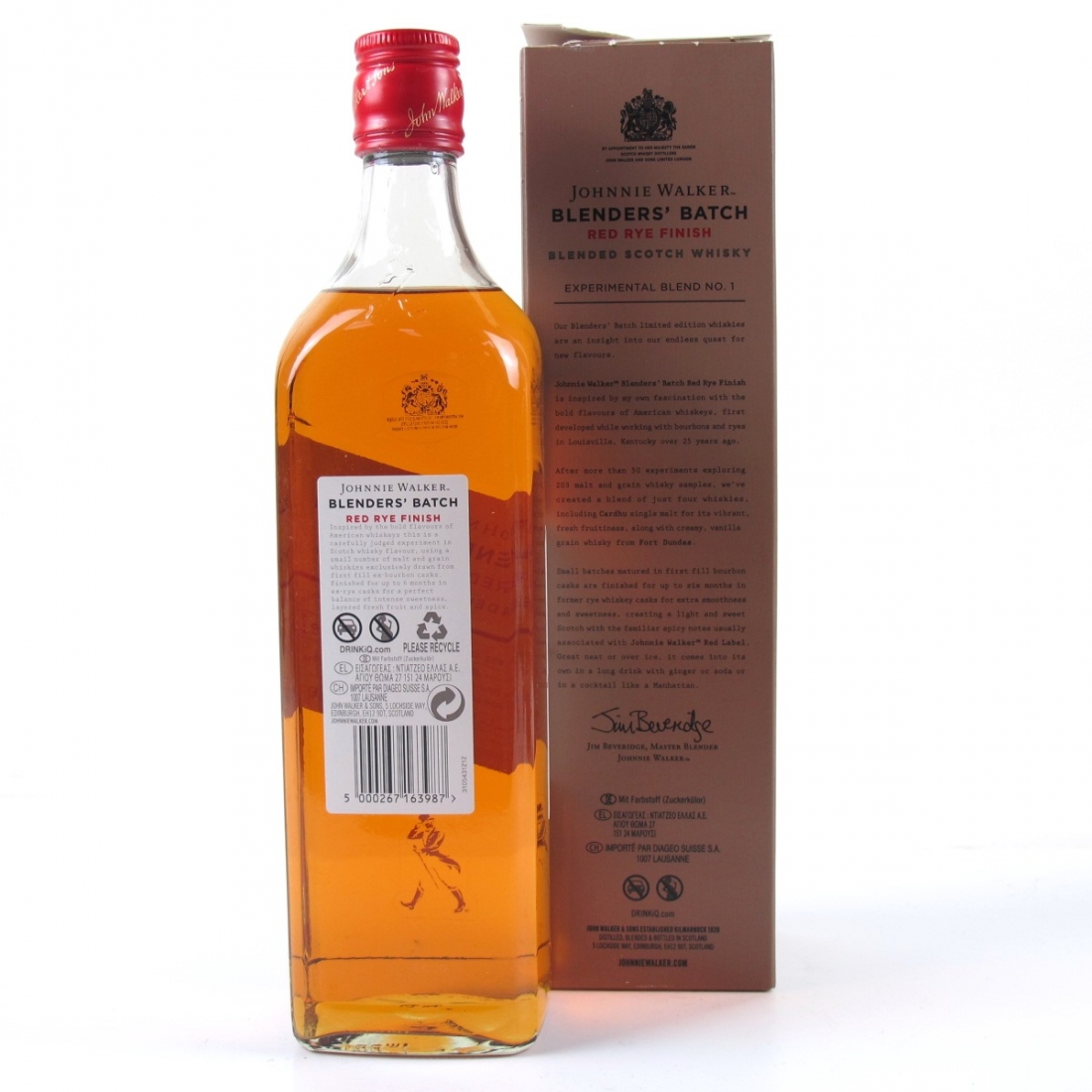Johnnie Walker Blenders' Batch Red Rye Finish Batch 1 Whisky Auctioneer