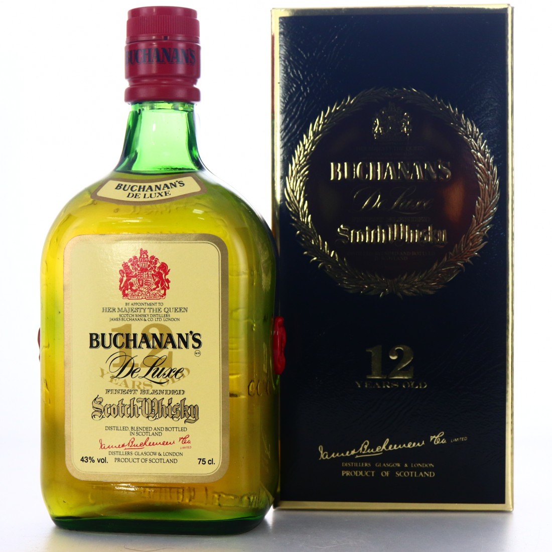 Buchanan's 12 Year Old De Luxe 1980s Whisky Auctioneer